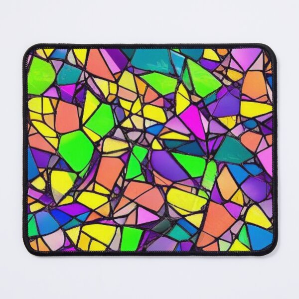 Item preview, Abstract Colorful Stained Glass Pattern designed and sold by calibrit.