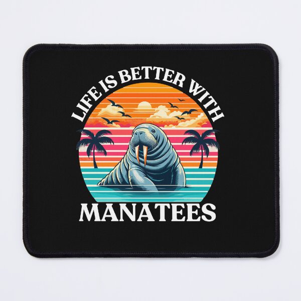 Item preview, Embrace the Magic: Life is Better with Manatees Shirt - Get Yours Today designed and sold by Clothesbest.