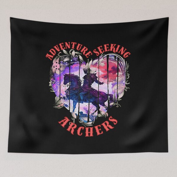 Item preview, Adventure-Seeking Archers. sagittarius astrology designed and sold by ZodiacWonders.