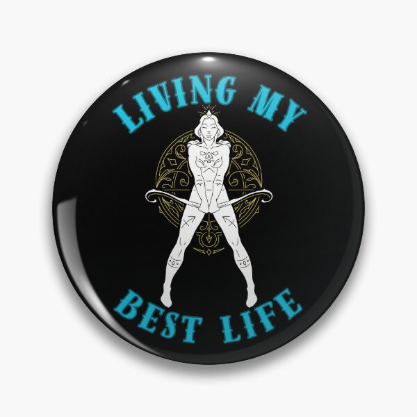 Item preview, Living My Best Life. sagittarius birthday designed and sold by ZodiacWonders.