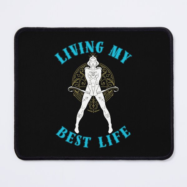 Item preview, Living My Best Life. sagittarius birthday designed and sold by ZodiacWonders.