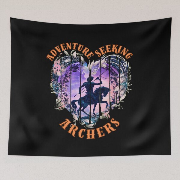Item preview, Adventure-Seeking Archers. sagittarius astrological sign designed and sold by ZodiacWonders.