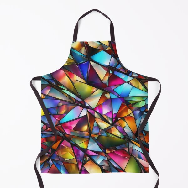 Item preview, Abstract Colorful Stained Glass Pattern designed and sold by calibrit.