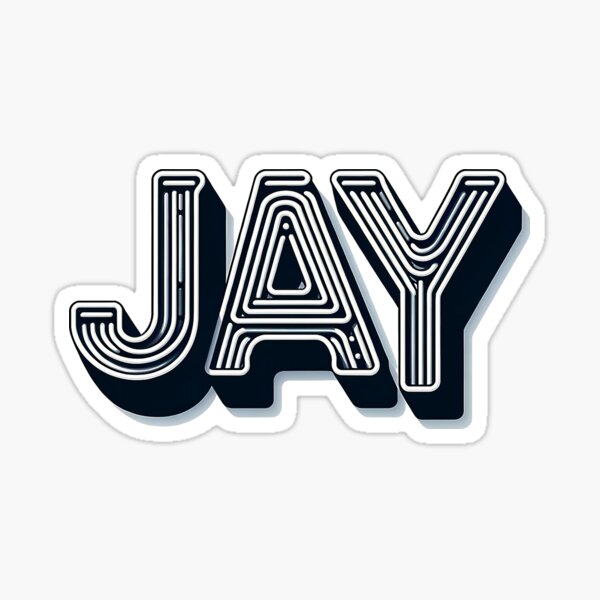 JAY Keyring Keychain Key Fob Stainless Name Gift | eBay