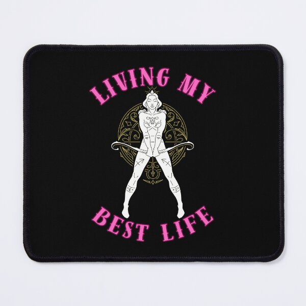 Item preview, Living My Best Life. sagittarius zodiac designed and sold by ZodiacWonders.
