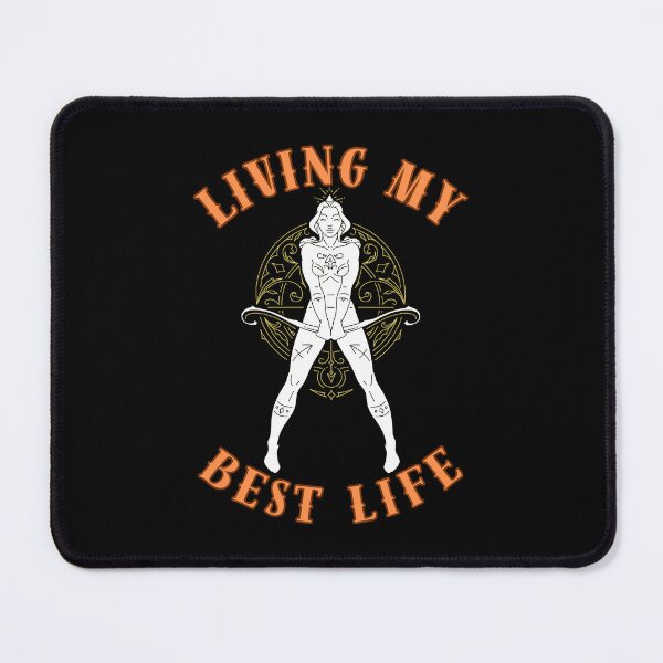 Item preview, Living My Best Life. sagittarius season designed and sold by ZodiacWonders.