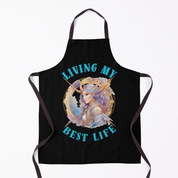 Item preview, Living My Best Life. sagittarius quote designed and sold by ZodiacWonders.