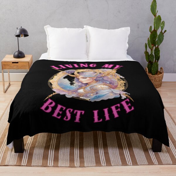 Item preview, Living My Best Life. cute sagittarius designed and sold by ZodiacWonders.