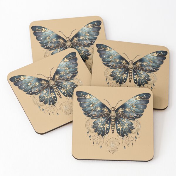 Item preview, Transformative Moth designed and sold by Celestial Charm Co.