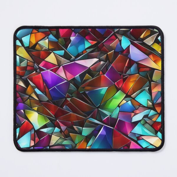 Item preview, Abstract Colorful Stained Glass Pattern designed and sold by calibrit.
