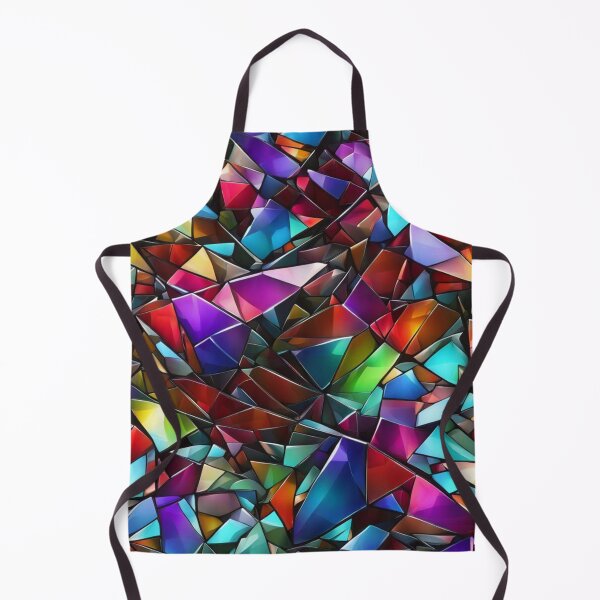 Item preview, Abstract Colorful Stained Glass Pattern designed and sold by calibrit.