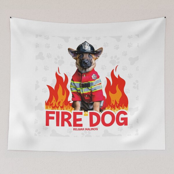 Item preview, Fire Dog Belgian Malinois designed and sold by totoya.