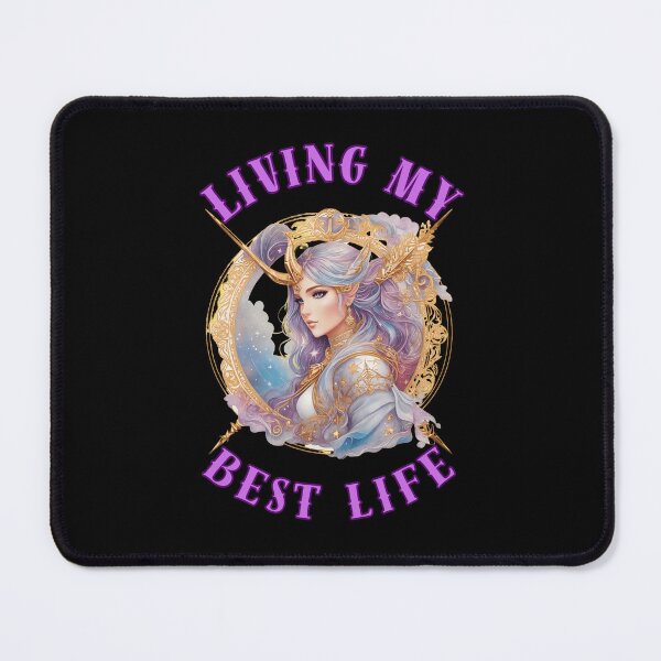 Item preview, Living My Best Life. sagittarius astrological sign designed and sold by ZodiacWonders.