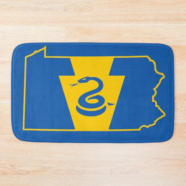 Item preview, Philly Soccer Keystone Flag Map designed and sold by Tara Stark.