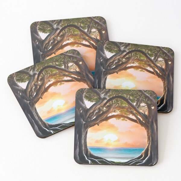 Item preview, Surreal Banyan Tree Window Sunset designed and sold by Fredster1966.
