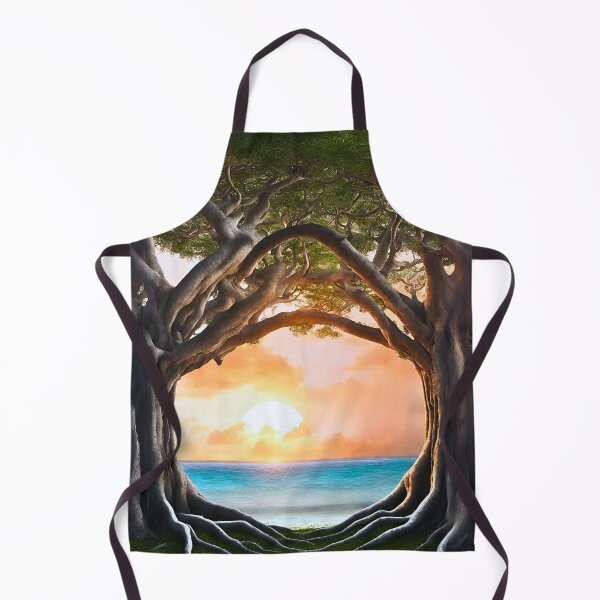 Item preview, Surreal Banyan Tree Window Sunset designed and sold by Fredster1966.