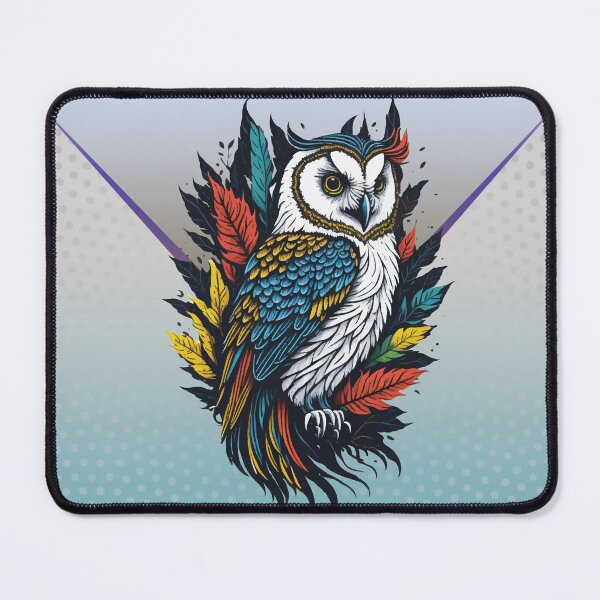Item preview, Cartoon Characters | Colorful OWL | Comic Birds | InkSorcerer designed and sold by InkSorcerer.