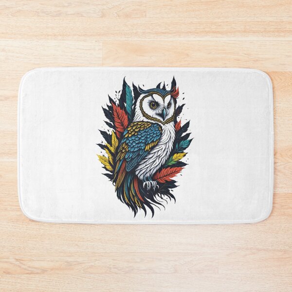 Item preview, Cartoon Characters | Colorful OWL | Comic Birds | InkSorcerer designed and sold by InkSorcerer.