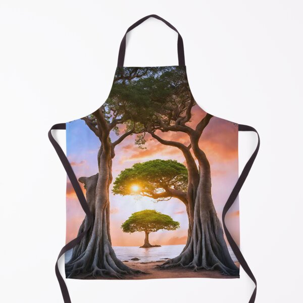 Item preview, Layered Banyan Tree Serenity Sunset designed and sold by Fredster1966.