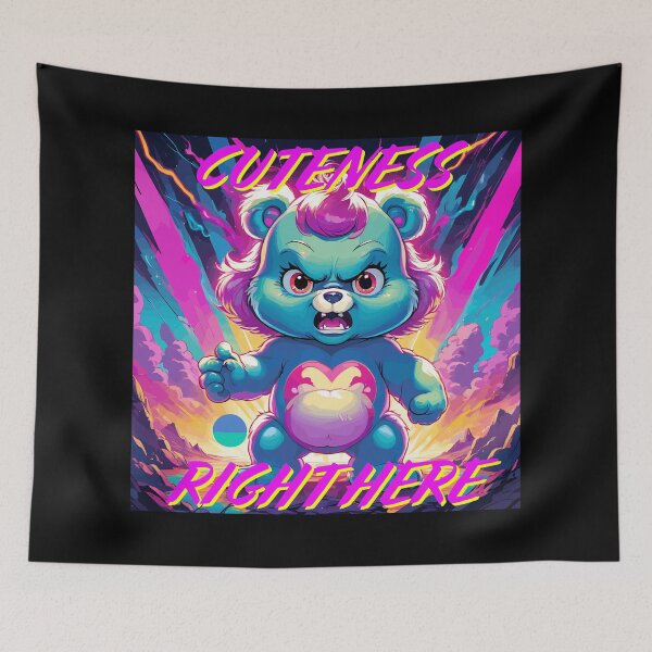 Item preview, Furious Fuzzy “Cuteness is Here” designed and sold by NeutrinoJem.