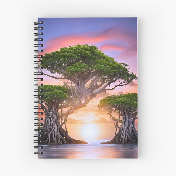 Item preview, Surreal Banyan Tree Sunset designed and sold by Fredster1966.