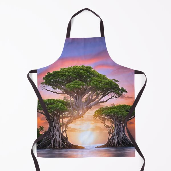 Item preview, Surreal Banyan Tree Sunset designed and sold by Fredster1966.