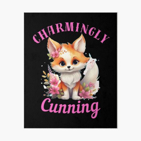Item preview, Charmingly Cunning. cool fox designed and sold by FoxVibes.