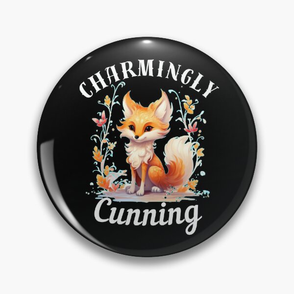 Item preview, Charmingly Cunning. fox quote designed and sold by FoxVibes.
