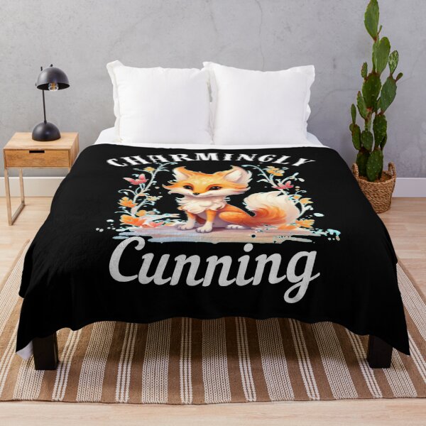 Item preview, Charmingly Cunning. fox quote designed and sold by FoxVibes.