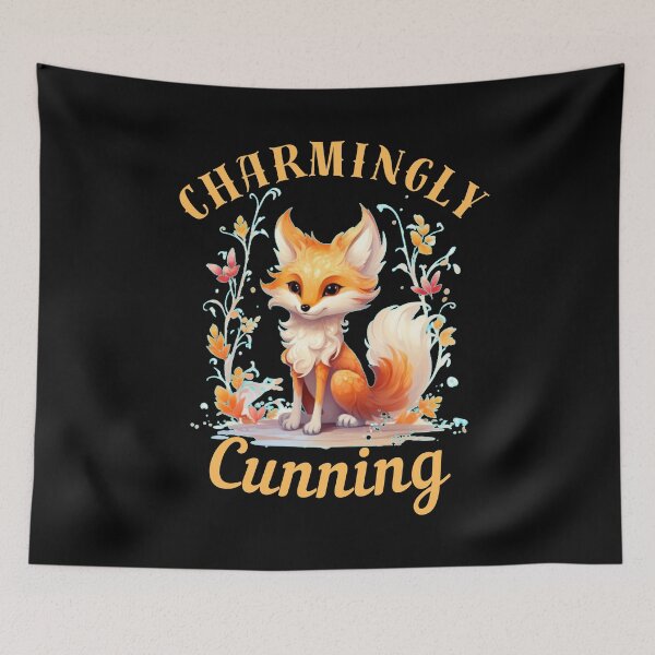Item preview, Charmingly Cunning. fox saying designed and sold by FoxVibes.
