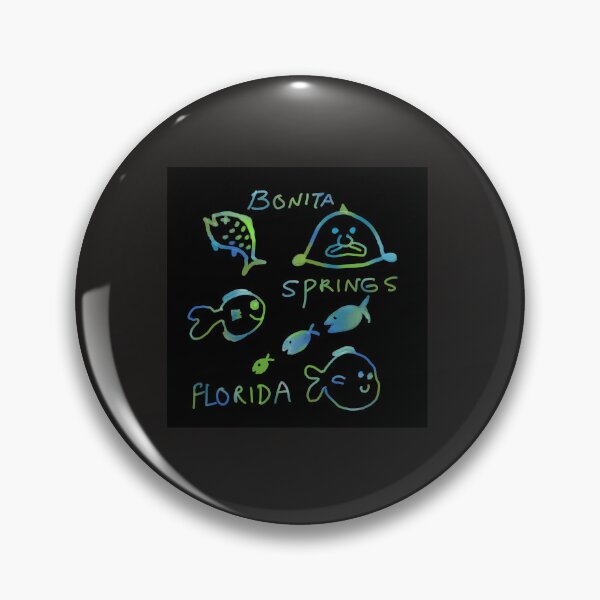 Item preview, Bonita springs Florida neon fish designed and sold by seahorse crossing.