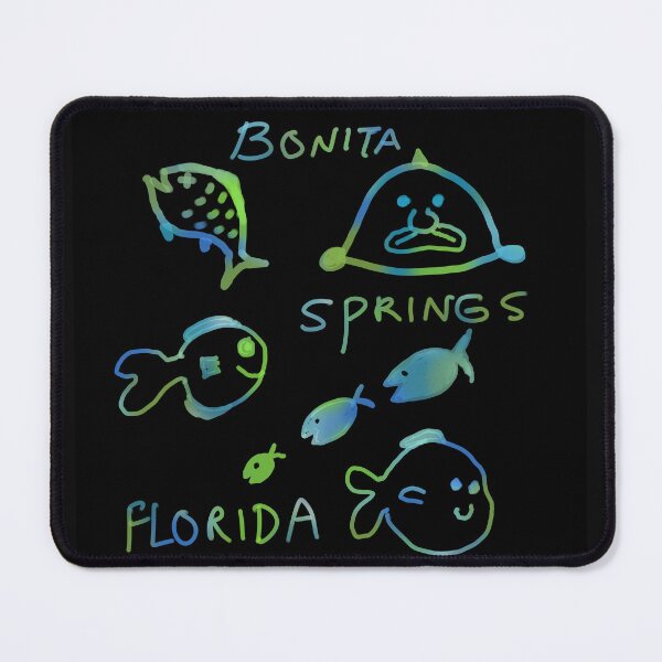 Item preview, Bonita springs Florida neon fish designed and sold by seahorse crossing.