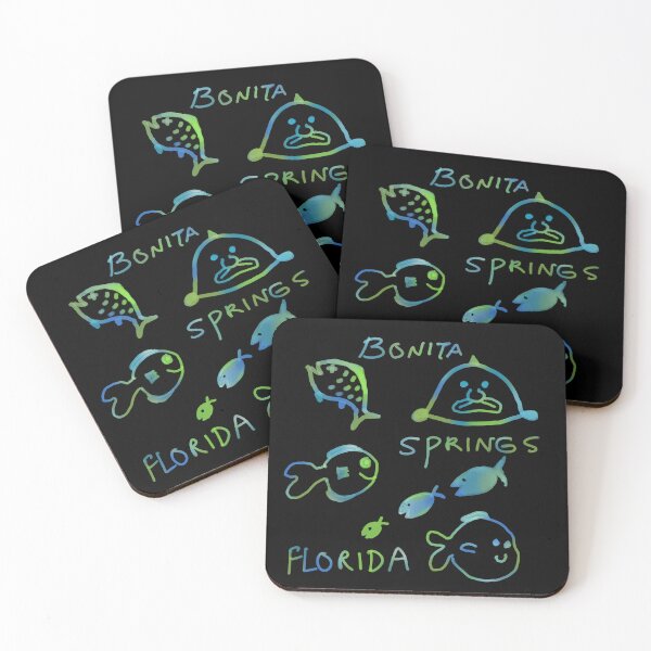 Item preview, Bonita springs Florida neon fish designed and sold by seahorse crossing.