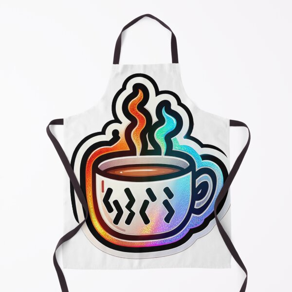 Item preview, Smoking Hot Coffee in a cool mug designed and sold by Geekbits-Store.