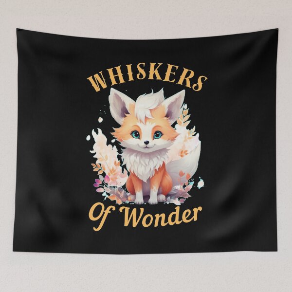 Item preview, Whiskers Of Wonder. fox lover designed and sold by FoxVibes.