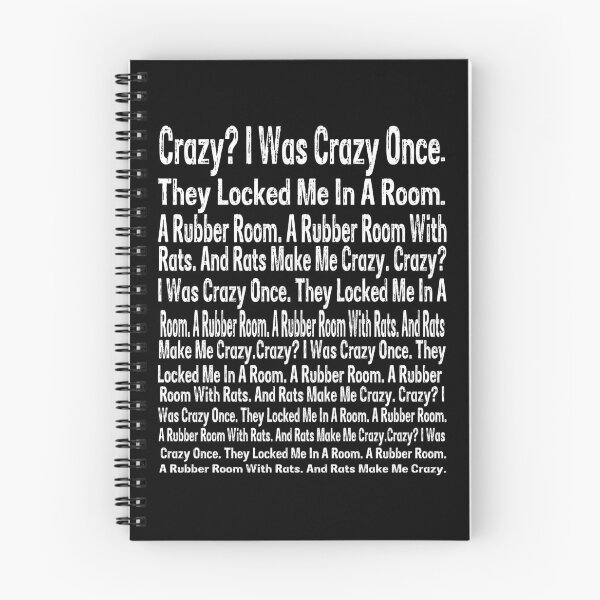 Item preview, Crazy? I Was Crazy Once Meme Funny Trending Meme designed and sold by QUOTABLE STICKERS.