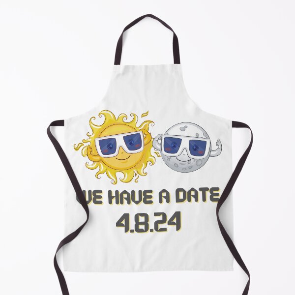 Item preview, Eclipse April 8 2024, Sun and Moon as a date, Cute and Funny designed and sold by jewels702.