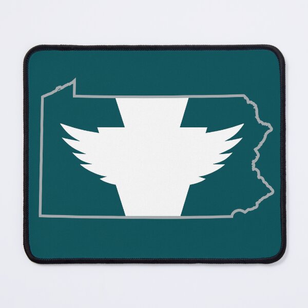Item preview, Philly Football Midnight Keystone Flag Map designed and sold by Tara Stark.