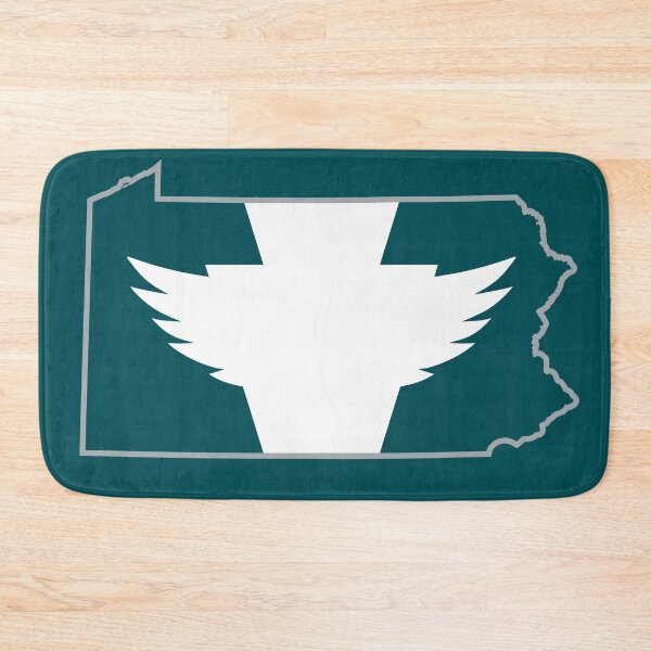 Item preview, Philly Football Midnight Keystone Flag Map designed and sold by Tara Stark.