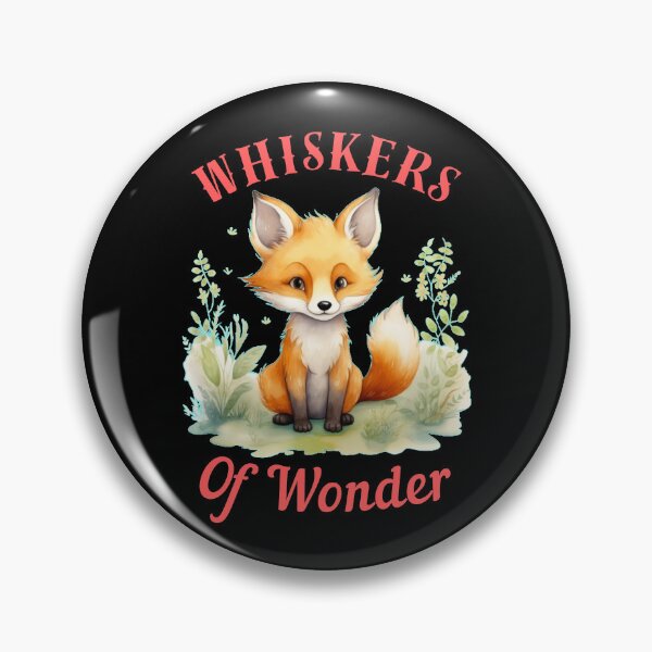 Item preview, Whiskers Of Wonder. retro fox designed and sold by FoxVibes.
