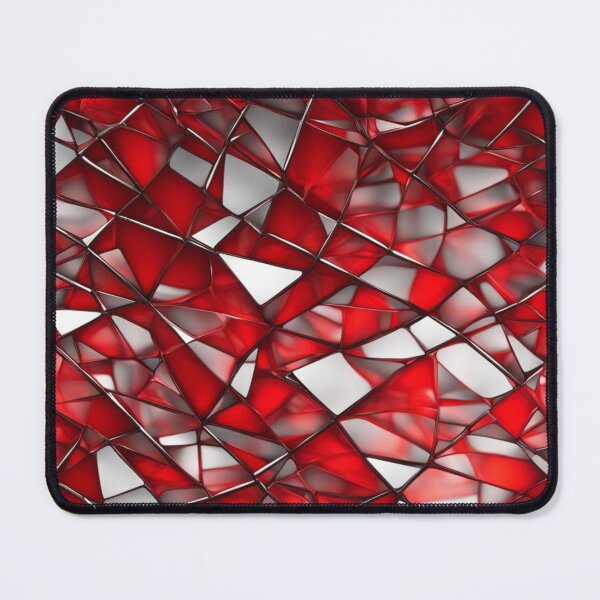 Item preview, Abstract Red Shattered Glass Pattern designed and sold by calibrit.