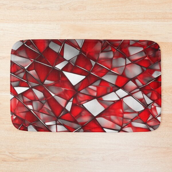 Item preview, Abstract Red Shattered Glass Pattern designed and sold by calibrit.