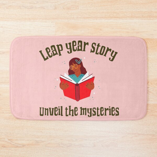 Item preview, Leap year story, unveil the mysteries|Leap Year|Girl reading Book|Feb 29 designed and sold by ButterflyDsgns6.