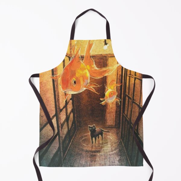 Item preview, flying fish floating cat designed and sold by Grind107.