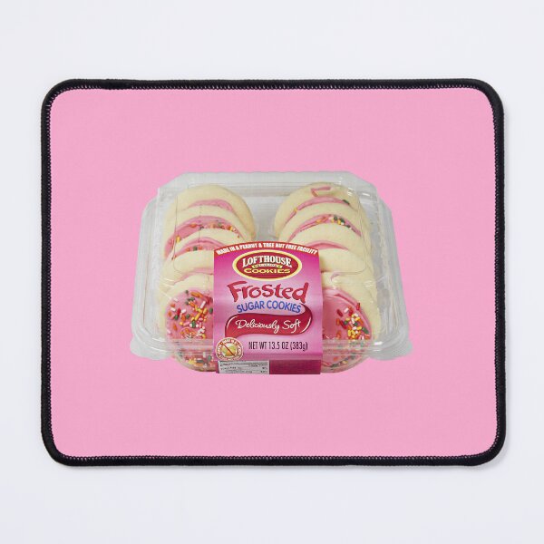 Item preview, Frosted Sugar Cookie Cake funny quirky Pink Lovecore Aesthetic coquette Danish Pastel designed and sold by bubbleiel.