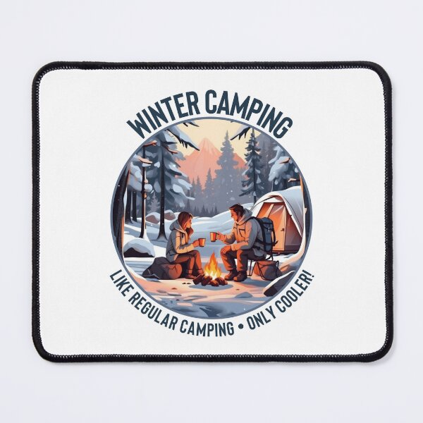 Item preview, Winter Camping, Like Regular Camping, Only Cooler designed and sold by Gsallicat.
