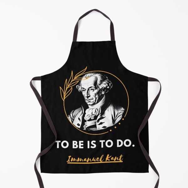 Item preview, Immanuel Kant quote: To be is to do for work designed and sold by CachoGlorious.