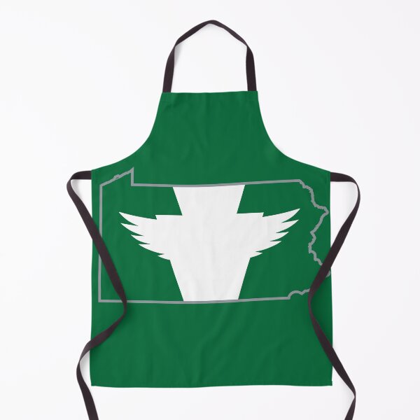 Item preview, Philly Football Kelly Keystone Flag Map designed and sold by Tara Stark.