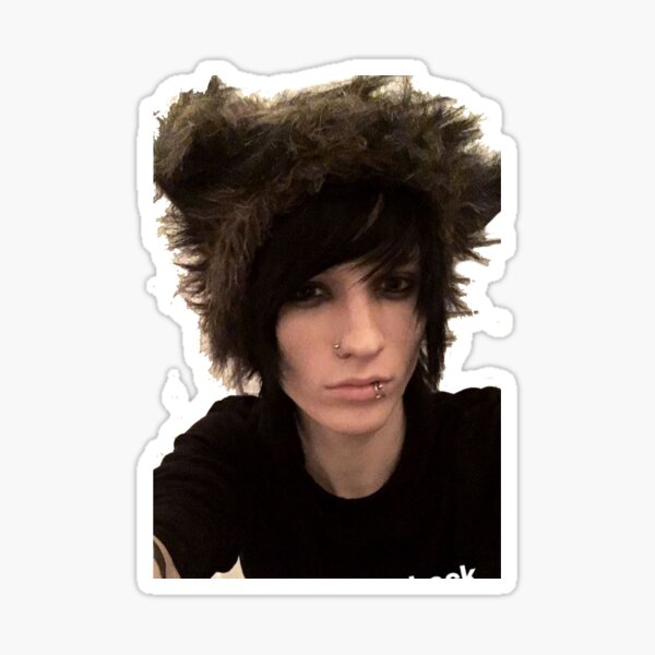 Item preview, Emo boy rawring 20s Johnnie Guilbert designed and sold by bubbleiel.