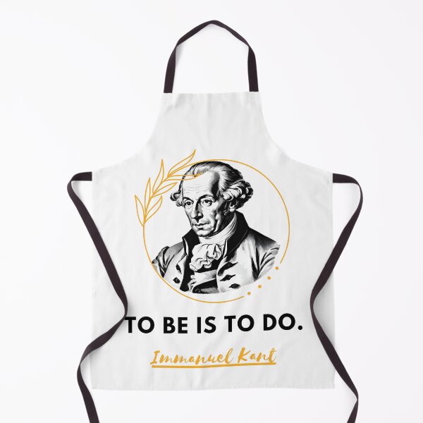 Item preview, Immanuel Kant quote: To be is to do for work designed and sold by CachoGlorious.